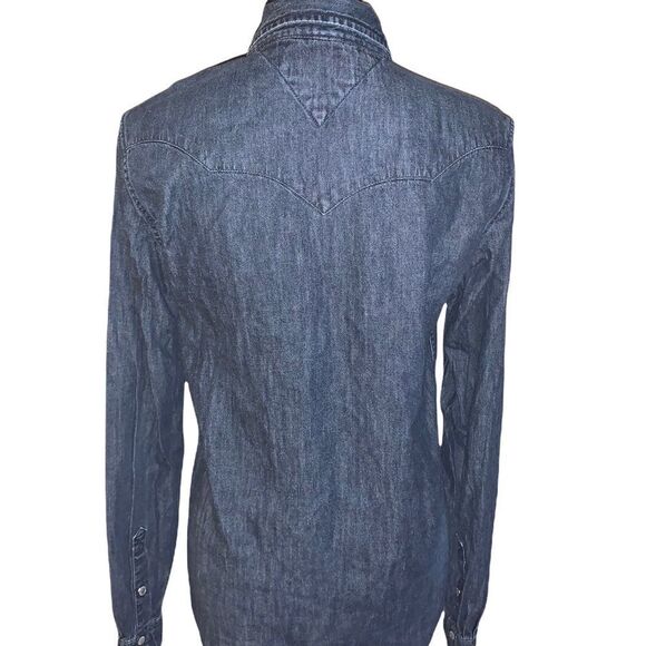 Tommy Hilfiger Denim Button Front Shirt - Picture 4 of 6